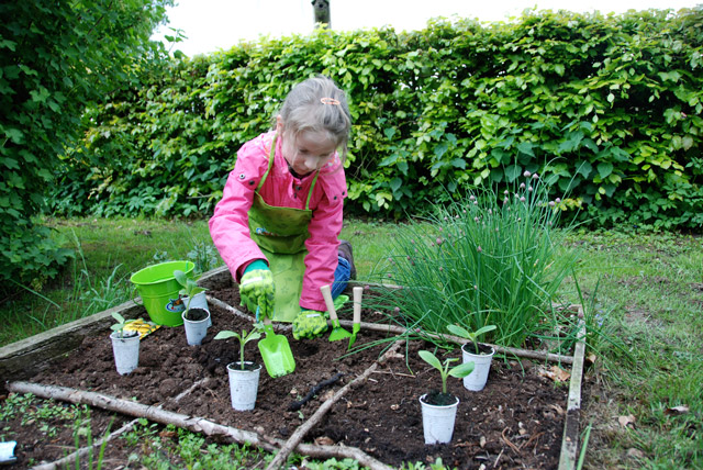 Child Gardening