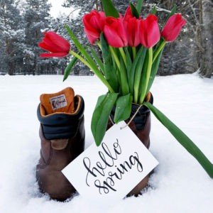 Boots and Flowers